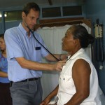 Dr Gerard Rudy Examines Elderly Patient