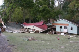 noxen pennsylvania flood damage house